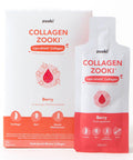 Zooki Marine Collagen Liquid Sachets 5000mg ÃƒÂ¢Ã¢â€šÂ¬Ã¢â‚¬Å“ Great Taste Sugar Free ÃƒÂ¢Ã¢â€šÂ¬Ã¢â‚¬Å“ High Strength Marine Collagen Supplements for Women & Men ÃƒÂ¢Ã¢â€šÂ¬Ã¢â‚¬Å“ Skin Joints & Hair (Berry Flavour 14 Servings