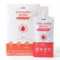 Zooki Marine Collagen Liquid Sachets 5000mg Great Taste Sugar Free High Strength Marine Collagen Supplements for Women & Men Skin Joints & Hair (Berry Flavour 14 Servings