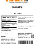 Bulksupplements.Com Resveratrol Powder - Resveratrol Supplement, Polygonum Cuspidatum, Resveratrol 1000Mg - Antioxidants Supplement, Vegan & Gluten Free - 1000Mg Per Serving, 25G (0.88 Oz)