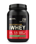 Optimum Nutrition Gold Standard 100% Whey Protein Isolate Powder Chocolate Mint 1.98 Lb 28 Servings