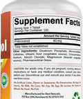 Best Naturals Policosanol 40mg 120 Tablets - Promotes Healthy Cardiovascular Function