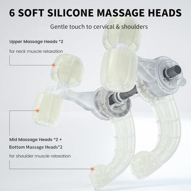 Breo N5 Mini Neck Massager With Heat, Electric Massager For Neck And Shoulder, Deep Massage At Home, Muscle Relaxation Gifts