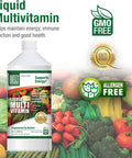 Bell Liquid Multivitamins For Women And Men Easy Absorption Proprietary Blend With Important Vitamins And Herbal Extract Sold Directly By The Manufacturer