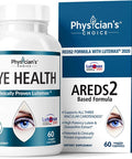 Areds 2 Eye Vitamins w/ Lutein Zeaxanthin Bilberry Extract Supports Eye Strain Dry Eyes and Vision Health 2 AwardWinning Clinically Proven Eye Vitamin Ingredients Lutein Blend for Adults