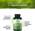 Swanson Tri-Fiber Complex - Digestive Health Supplement Made with Psyllium Oat Bran &' Apple Pectin - (100 Capsules)