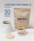 Lion's Mane Mushroom Powder 2,000mg Serving Organic Vegan and Non GMO Focus Memory and Digestion High Strength Supplement 60g 30 Servings