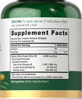Carlyle Olive Oil Supplement 2000mg | 120 Softgels | Cold Pressed Extra Virgin Olive Oil | Non-GMO Gluten