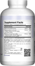 Maxi Health 500 mg Calcium Supplement with Vitamin D3 (1000 IU) and Magnesium (500 mg) - Bone Teeth and Joint Support for Men and Women - 240 Tablets - One to One Cal-Max by Maxi Health