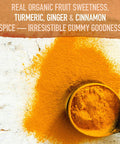 Garden of Life Organics Turmeric Inflammatory Response Gummy - 120 Real Fruit Gummies For Kids & Adults 50Mg Curcumin (95% Curcuminoids) No Added Sugar Organic Non-Gmo Vegan & Gluten Free