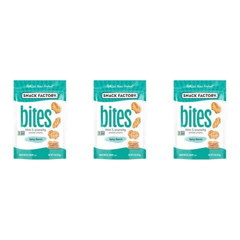 Snack Factory Sea Salt Bites 9 Oz Bag (Pack of 4)