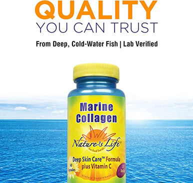 Marine Collagen 60 caps by Nature's Life