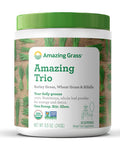 Amazing Grass Greens Trio: Greens Powder with Wheatgrass, Alfalfa, & Barley Grass, Rich Source of Chlorophyll, 30 Servings