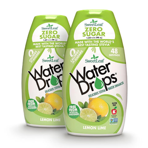 SweetLeaf Water Flavoring Drops - Stevia Water Enhancer, Sugar Free, Zero Calorie Water Additive, Contains Monk Fruit Extract, Gluten Free, Keto Friendly - Raspberry Lemonade, 1.62 Fl Oz (Pack of 6)