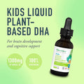 Organika Kids Liquid Plant Based Dha - Lemon Burst Flavour- 30Ml