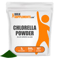 BulkSupplements Chlorella Powder - Superfood Supplement for Immune Support, Broken Cell Wall - Vegan, Powder - 3g s, 167 Servings (500 Grams - 1.1 lbs)