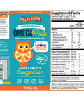 Barlean's Omega Pals Hooty Fruity Tangerine Fish Oil and Chocolate Silk Greens Powder Healthy Kids Bundle