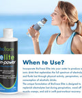 BioTrace Liquid Electrolyte Supplement, Elite Ion Power Electrolytes 8 Fl Oz