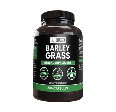 PURE ORIGINAL INGREDIENTS Barley Grass (365 Capsules) No Magnesium Or Rice Fillers, Always Pure, Lab Verified