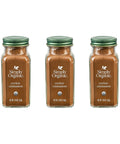 Simply Organic Ceylon Ground Cinnamon, 2.08 Ounce 3 Pack, Non-GMO Organic Cinnamon Powder, Vegan