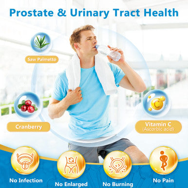 Probiotics For Men Digestive Health With Digestive Enzymes & Prebiotics, 100 Billion Cfus, Men'S Probiotics With Saw Palmetto