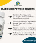 Amazing Herbs Whole Spectrum Black Seed Ultimate, Vegetarian Capsules - Olive Leaf & Garlic Extracts Plus Ginger & Cayenne, Gluten Free, Non Gmo, Vegan - 100 Count