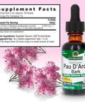 Nature'S Answer Alcohol- PAU D'Arco Inner Bark 2000mg 1oz Extract | Supports Healthy Immune System | Helps Maintain Intestinal Flora | Gluten- Kosher | Single Count