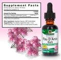 Nature'S Answer Alcohol- PAU D'Arco Inner Bark 2000mg 1oz Extract | Supports Healthy Immune System | Helps Maintain Intestinal Flora | Gluten- Kosher | Single Count