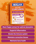 Bioglan Active Curcumin, High Strength Turmeric extract, 1 month supply - 30 Tablets