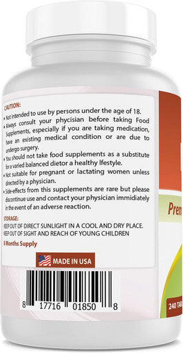 Best Naturals Boron Supplements 5 mg 240 Tablets (240 Count (Pack of 1))