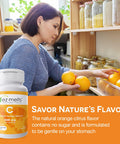 Ez Melts Dissolvable Vitamin C 500 Mg, Sugar-Free, 1-Month Supply