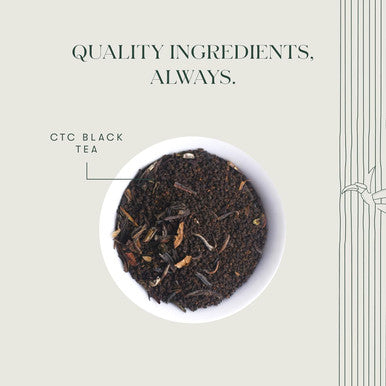 Luxmi Estates Assam Gold Chai | 100 gm | Signature India Collection | CTC Tea | Black tea collection | Organic Strong tea | Antioxidants | Assam Valley tea | Cardamom Saffron Cinnamon Natural Cardamom Extract