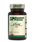Standard Process e-Poise - Whole Food Energy, Vitality, and Antioxidant Support with Riboflavin, Vitamin B6, Thiamine, Wheat Germ, Vitamin A, Flaxseed Oil, Calcium, Vitamin B12-150 Capsules