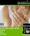 Greenive - Neem Butter - Body Butter - All Natural - Soothing - Moisturizing - (8 Ounce)