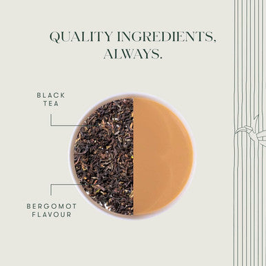 Luxmi Estates - Garo Hills - Organic Earl Grey Tea - 90 Tea Bags (15ct x 6pack) | With Refreshing Essence of Bergamot and Other Spices