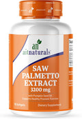 Aitnaturals Saw Palmetto Extract(3200mg) -90 Softgels with Pumpkin Seed Oil(80mg) Herbal Health Supplement Supports Prostate & Urinary Tract Health DHT Blocker | Promotes Hair Growth & Immune System