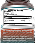 Amazing Nutrition Formulas Choline Bitartrate - 650 MG 180 Tablets (Non-GMO Gluten ) Supports Nerve & Brain Health - Promotes Cellular Function - Cognitive Support