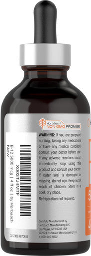 Horbaach Vitamin B12 Methylcobalamin Spray 5000 mcg 2 oz