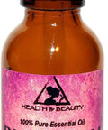 Patchouli Essential Oil Organic Aromatherapy Therapeutic Grade 100% Pure Natural 1 oz, 30 ml with Glass Dropper
