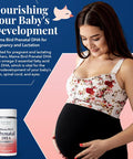 Best Nest Wellness Mama Bird Prenatal DHA Vitamin Prenatal Omega 3 DHA Supplements Supports Baby's Brain & Eye Development 500 mg Triglyceride Fish Oil Easy to Swallow Lemon Flavor Softgels 60 Ct