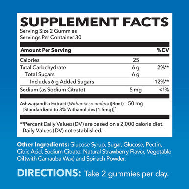 Havasu Nutrition Ashwagandha Gummies Stress Relief Gummy Vitamins Anti Anxiety Supplements Designed to DeStress Calm Worlds First Chillest Ashwa Gummy 1500 mg Ashwagandha 60 Veggie Gummies