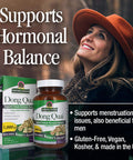 Nature's Answer Dong Quai Root Herb Supplement Vegetarian Capsules 90 Capsules