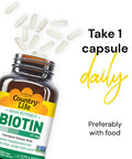 Country Life Biotin High Potency 10Mg 120 Count Certified Gluten Free Certified Vegan Verified Non Gmo