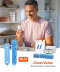 Ihealth Acacia Blood Glucose Monitor Kit, 100 Glucometer Strips, 100 Lancets, 1 Blood Sugar Monitor, 1 Lancing Device, 1 Travel Bag, No Coding, Portable Diabetes Testing Kit, Blood Sugar Testing Kit