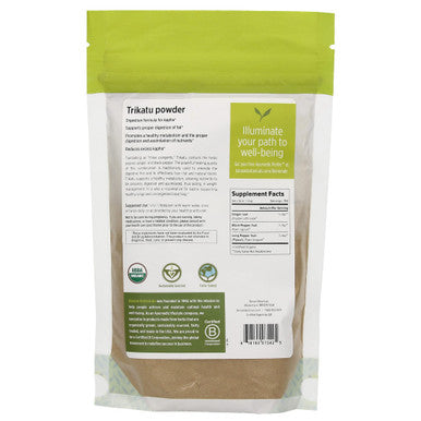 Banyan Botanicals Trikatu Powder - Usda Organic, 1/2 Pound - Heating & Stimulating - Supports Digestion Of Heavy Foods*