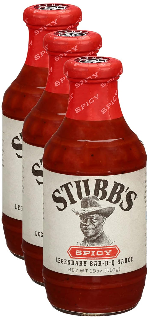 Stubb's Spicy BBQ Sauce, 18 oz