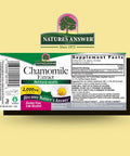 Nature'S Answer Chamomile Flower with Organic-Alcohol 2000mg 1oz Extract | Mood Support | Digestion Support | Gluten- Non-GMO Vegan No Artificial Flavors or Preservatives | Single Count