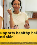 Nature Made Biotin 1000 Mcg Dietary Supplement Supports Healthy Hair & Skin 120 Softgels 120 Day Supply