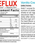 Silver Fern Reflux Vanilla Cream Flavor - Digestive Supplement - Each Tub = 30 Scoops = 30 Servings - Mucosal Support For Acid Issues - With Mucosave Fg And Slippery Elm Bark (1)