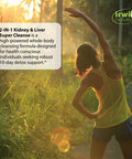 Irwin Naturals 2 In 1 Kidney & Liver Super Cleanse, 60 Liquid Soft-Gels