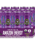Sambazon Organic Amazon Energy Drink, Original Acai Berry, 12 Ounce (Pack of 12)